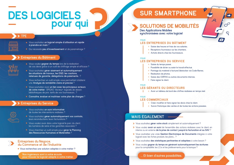 Logiciels de gestion et de comptabilité pour toutes les entreprises